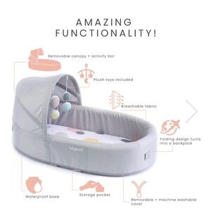 Lulyboo indoor/outdoor cuddle and play lounge